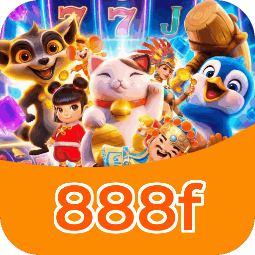 Interface do aplicativo 888f mostrando jogos disponíveis no iOS e Android